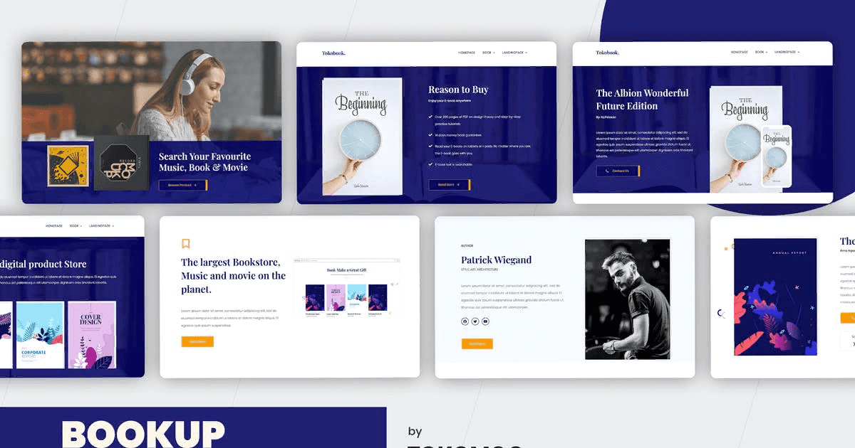 [Themeforest] Bookup - Book Store Elementor Template Kit