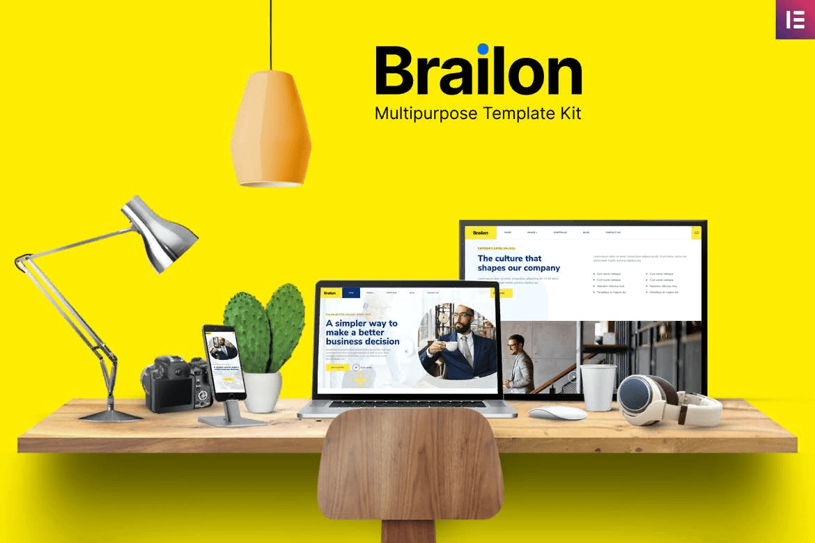 [Themeforest] Brailon - Corporate & Portfolio Elementor Template Kit