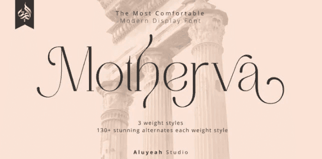 [Myfonts] Motherva Font (2021)