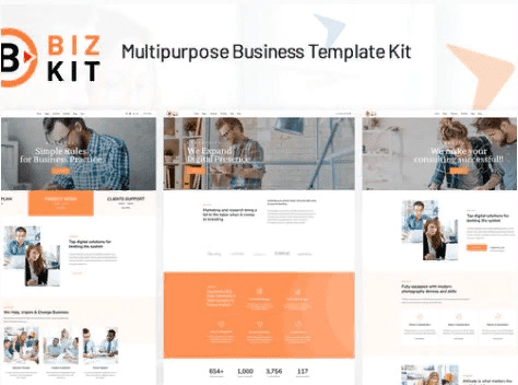 [Themeforest] BizKit - Multipurpose Business Template Kit
