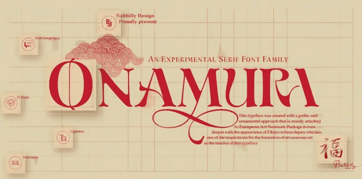 [Myfonts] Onamura Font (2021)