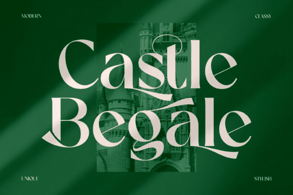 [Creativefabrica] Castle Begale Font (2021)