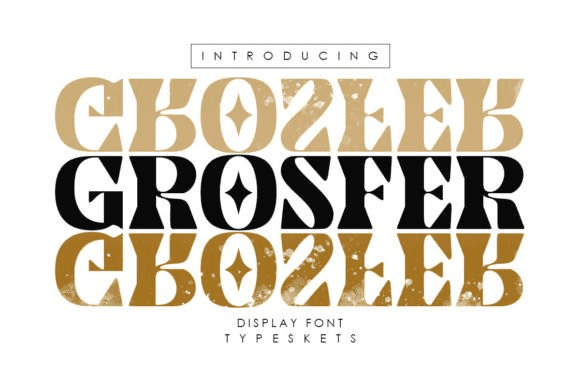 [Creativefabrica] Grosfer Font (2021)