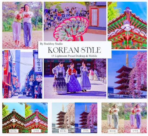 [Elements.Envato] 15 Korean Style Lightroom Presets (2021)