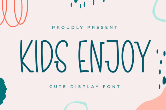 [Creativefabrica] Kids Enjoy Font (2021)