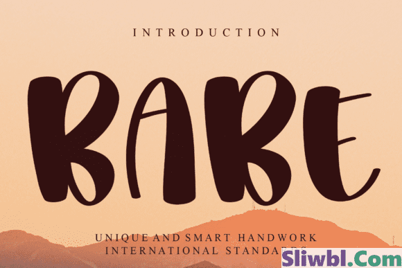 [Creativefabrica] Babe Font (2021)