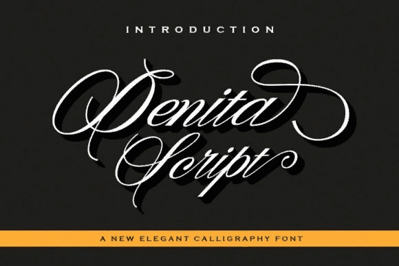 [Creativefabrica] Denita Font (2021)