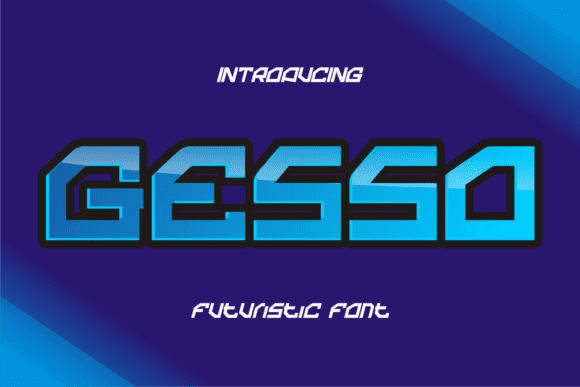 [Creativefabrica] Gesso Font (2021)