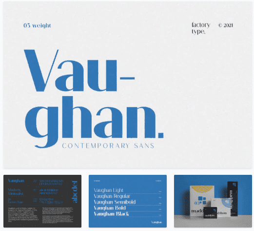 [Elements.Envato] Vaughan Font (2021)