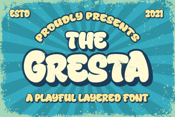[Creativefabrica] Greasta Font (2021)