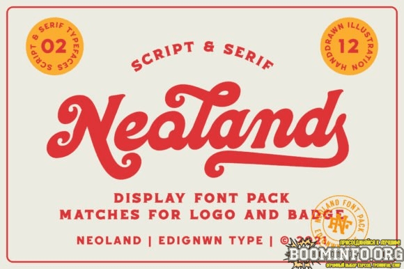 [Creativefabrica] Neoland Font (2021)