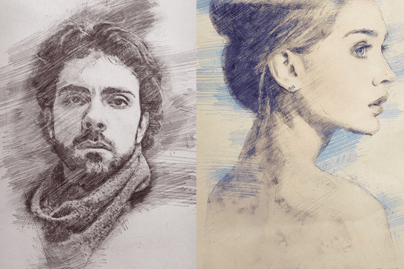 [Elements.Envato] Pencil Sketch Photoshop Action (2021)