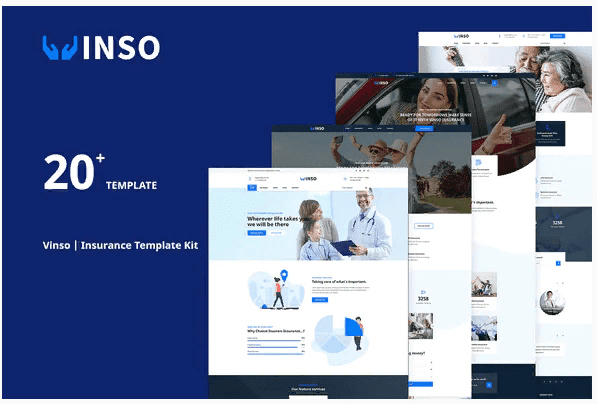 [Themeforest] Vinso - Insurance Elementor Template Kit