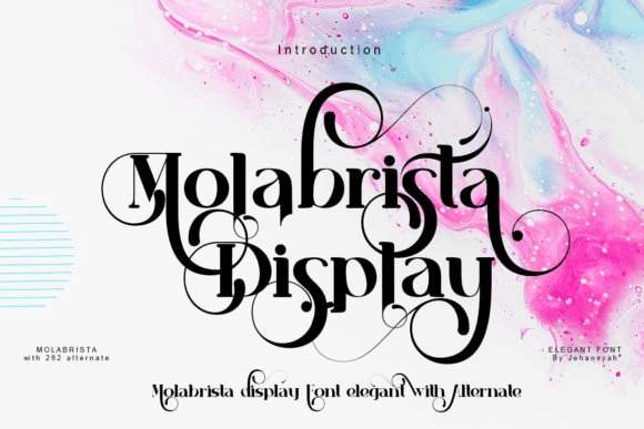 [Creativefabrica] Molabrista Font (2021)