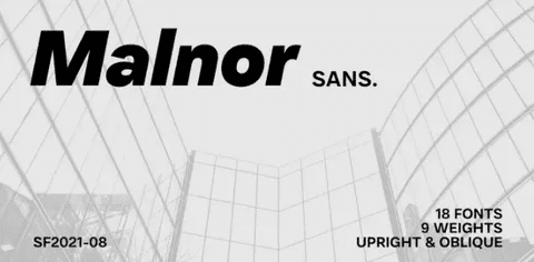 [Myfonts] Malnor Font (2021)