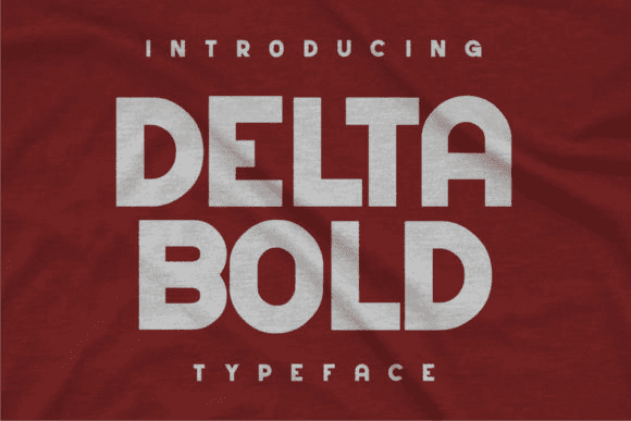 [Creativefabrica] Delta Bold Font (2021)