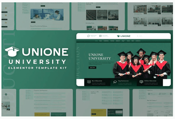 [Themeforest] Unione - University Elementor Template Kit
