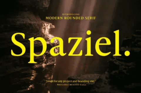 [Fontbundles] Spaziel Font (2021)