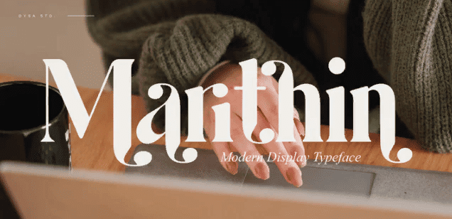 [Myfonts] Marithin Font (2021)