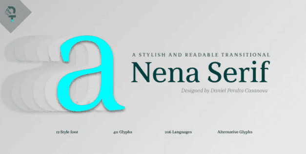 [Myfonts] Nena Serif Font (2021)