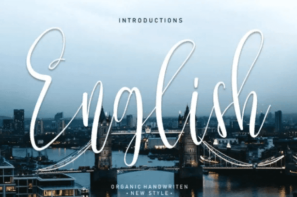 [Fontbundles] English Font (2021)