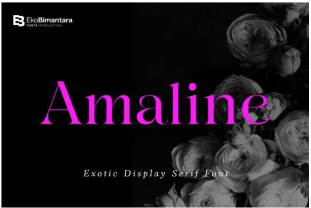 [Fontbundles] Amaline Font (2021)