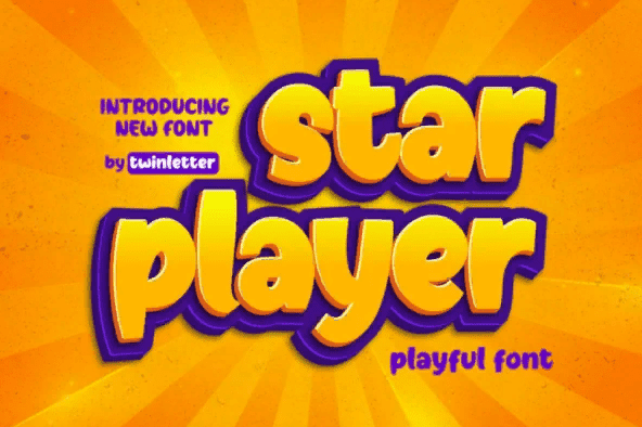 [Fontbundles] Star Player Font (2021)
