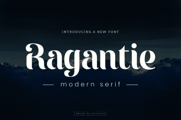 [Creativefabrica] Ragantie Font (2021)