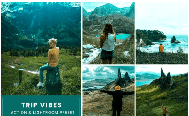 [Elements.Envato] Trip Vibes Action & Lightrom Presets (2021)