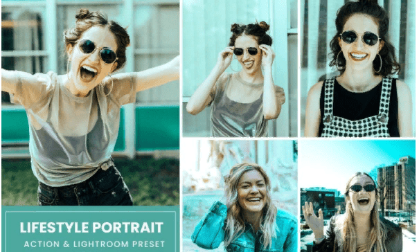 [Elements.Envato] LifeStyle Portrait Action & Lightrom Presets (2021)