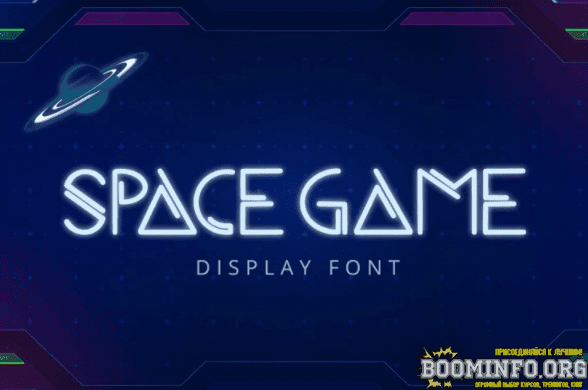 [Fontbundles] Space Game Font (2021)