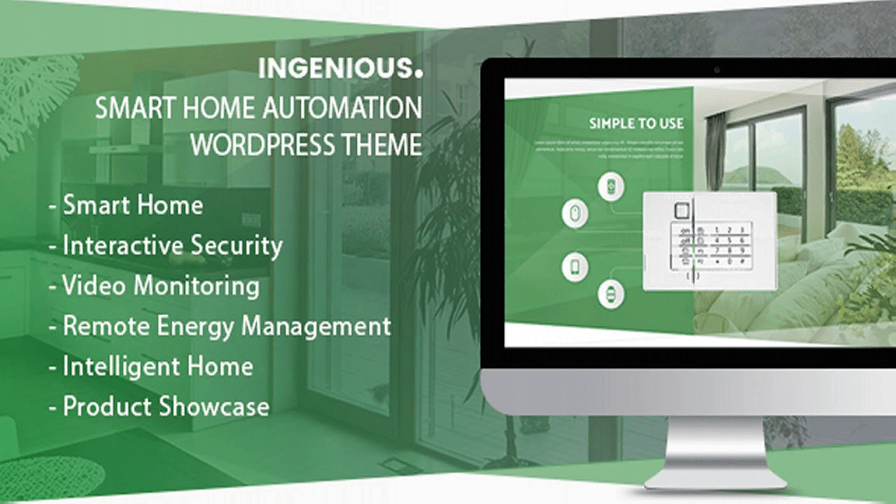 [Themeforest] Ingenious - Smart Home Automation WordPress Theme (2021)