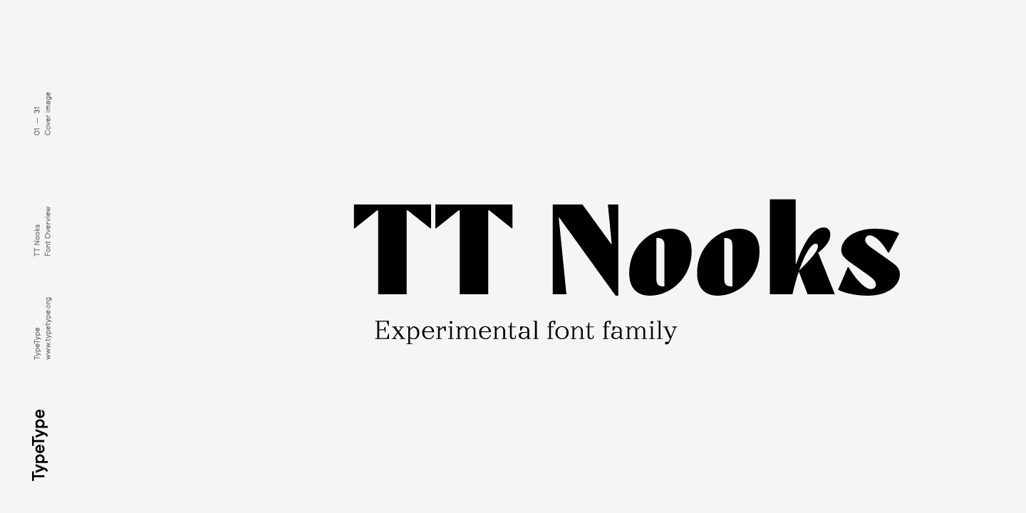 [Myfonts] TT Nooks Font (2021)