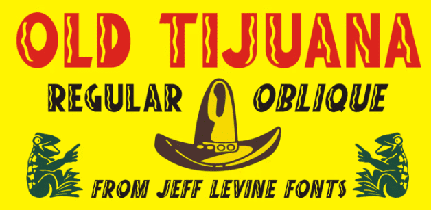 [Myfonts] Old Tijuana Font (2021)