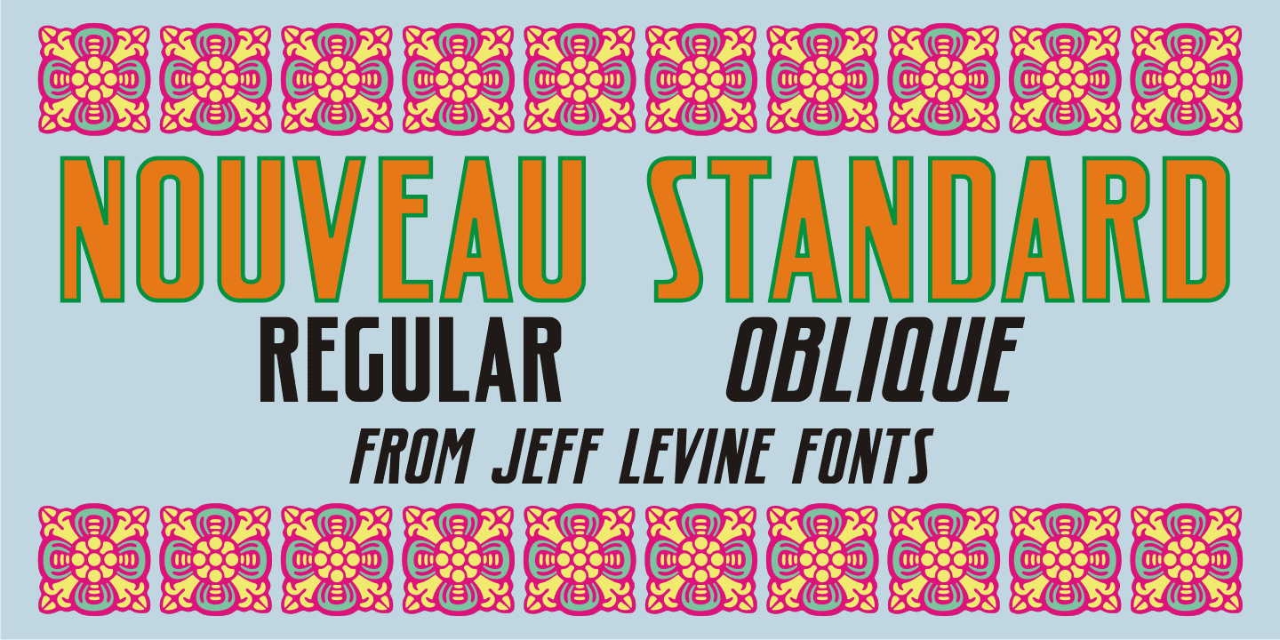 [Myfonts] Nouveau Standard Font (2021)