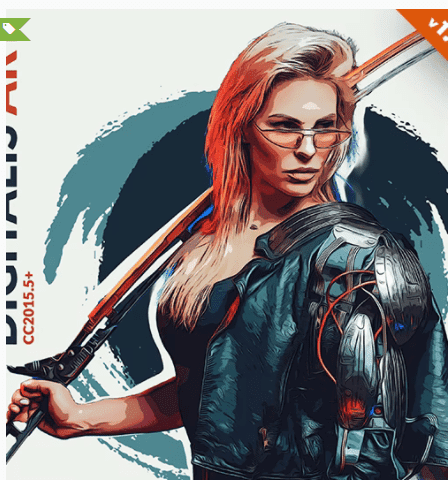 [Graphicriver] Digitalis Art | Photoshop Plugin (2021)