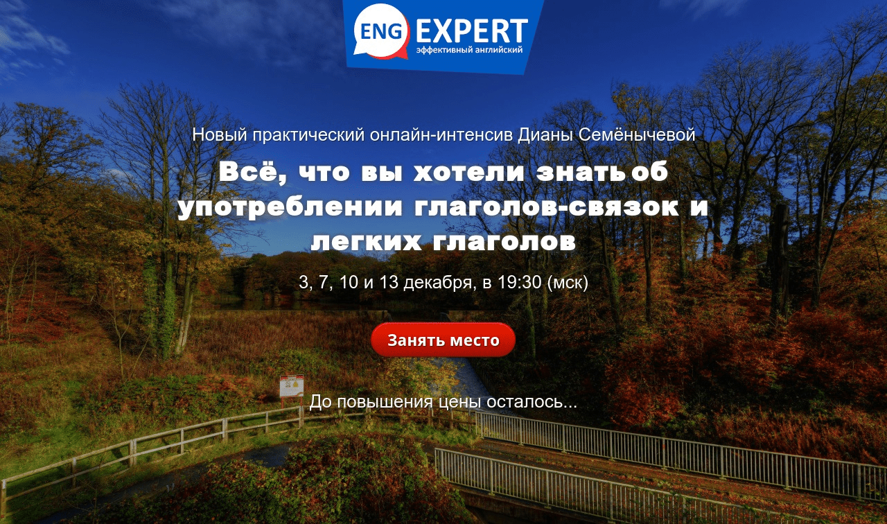 [Диана Семенычева] Всё, что вы хотели знать об употреблении глаголов-связок и легких глаголов (2021)