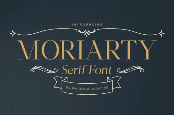 [Fontbundles] Moriarty Serif Font (2022)