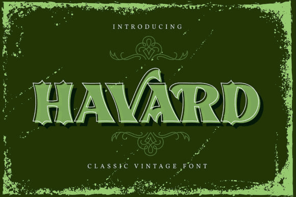 [Creativefabrica] Havard Font (2022)