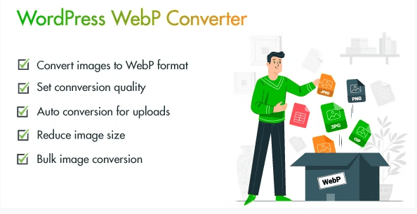 [Codecanyon] WebPio - WordPress WebP Converter (2022)
