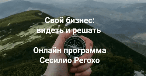 [Сесилио Регохо] Свой бизнес: видеть и решать. Модуль 1 (2022)