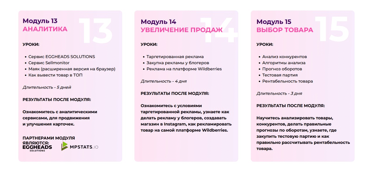 [Лиза Никонорова, Олеся Борисова] Менеджер маркетплейсов (2022)