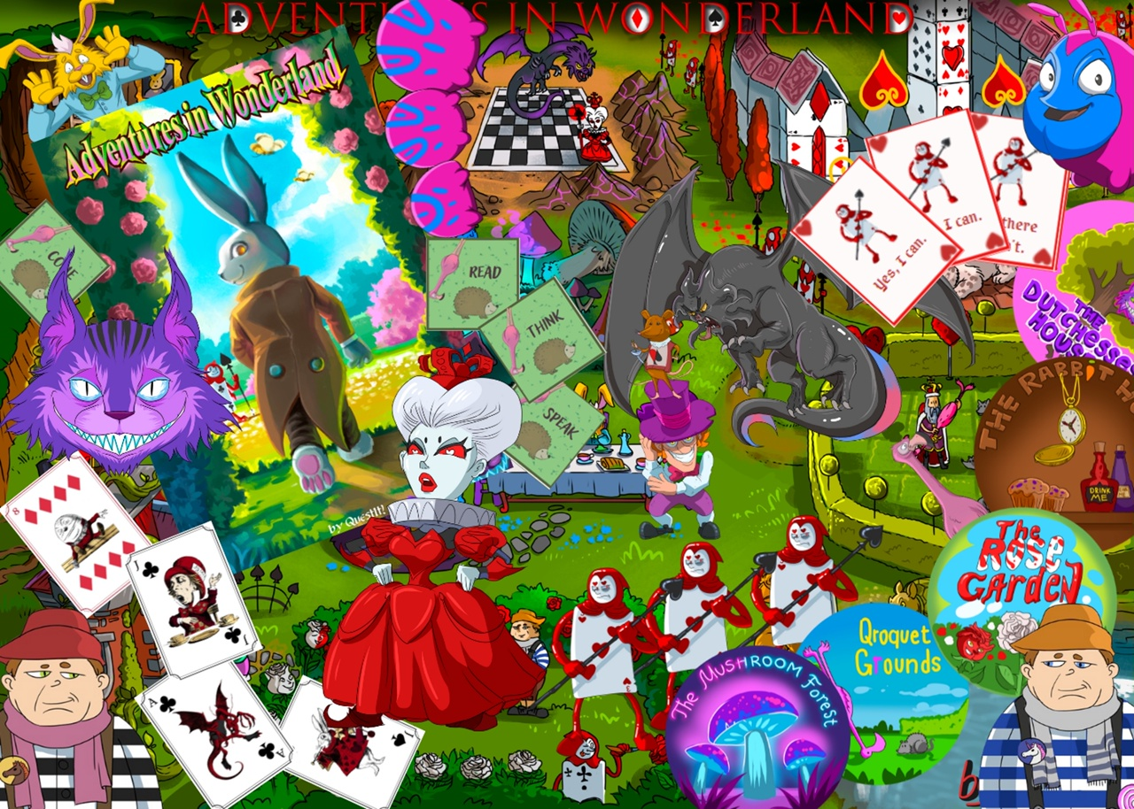 [Екатерина Сташевская] Квест на конец или начало года Adventures in Wonderland (2022)