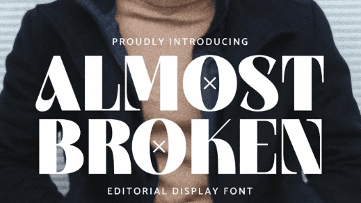 [Fontbundles] Almost Broken Font (2022)