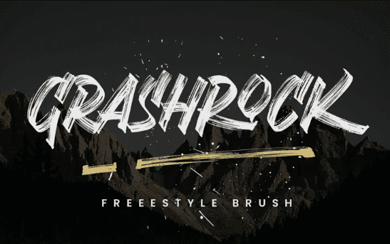 [Fontbundles] Grashrock - Freestyle brush (2022)