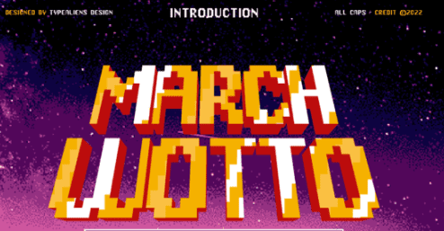 [Creativefabrica] March Wotto Font (2022)