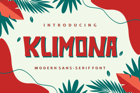 [Creativefabrica] Klimona Font (2022)