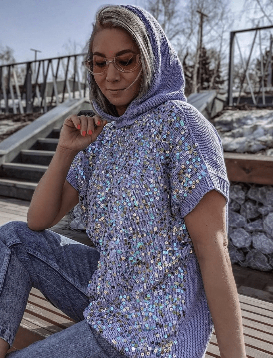 [nataknitwear] Худи "Shine" (2022)
