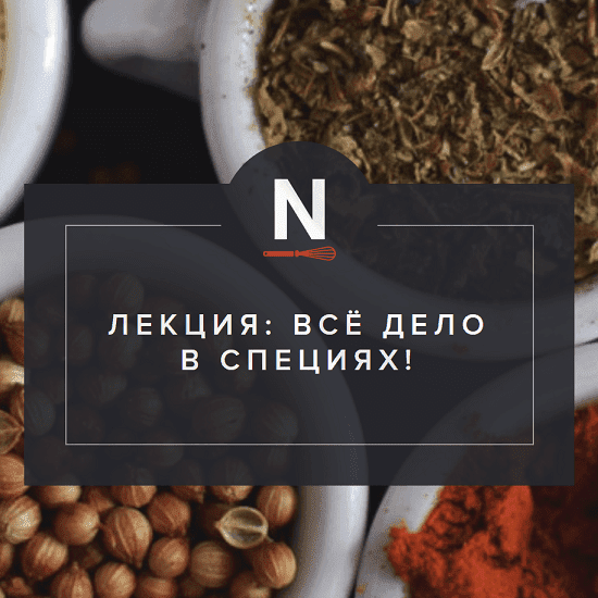 [Novikov School] Всё дело в специях! (2022)