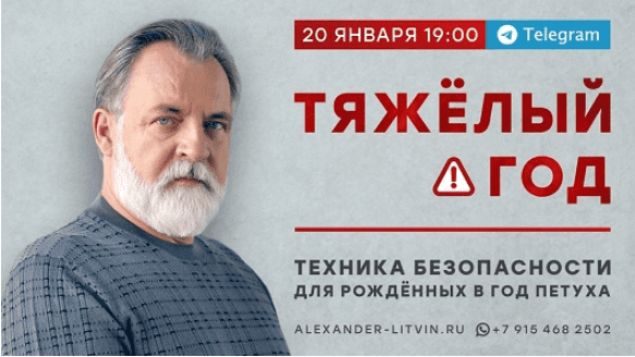 [Александр Литвин] Тяжелый год. Техника безопасности для рожденных в год Петуха (2023)
